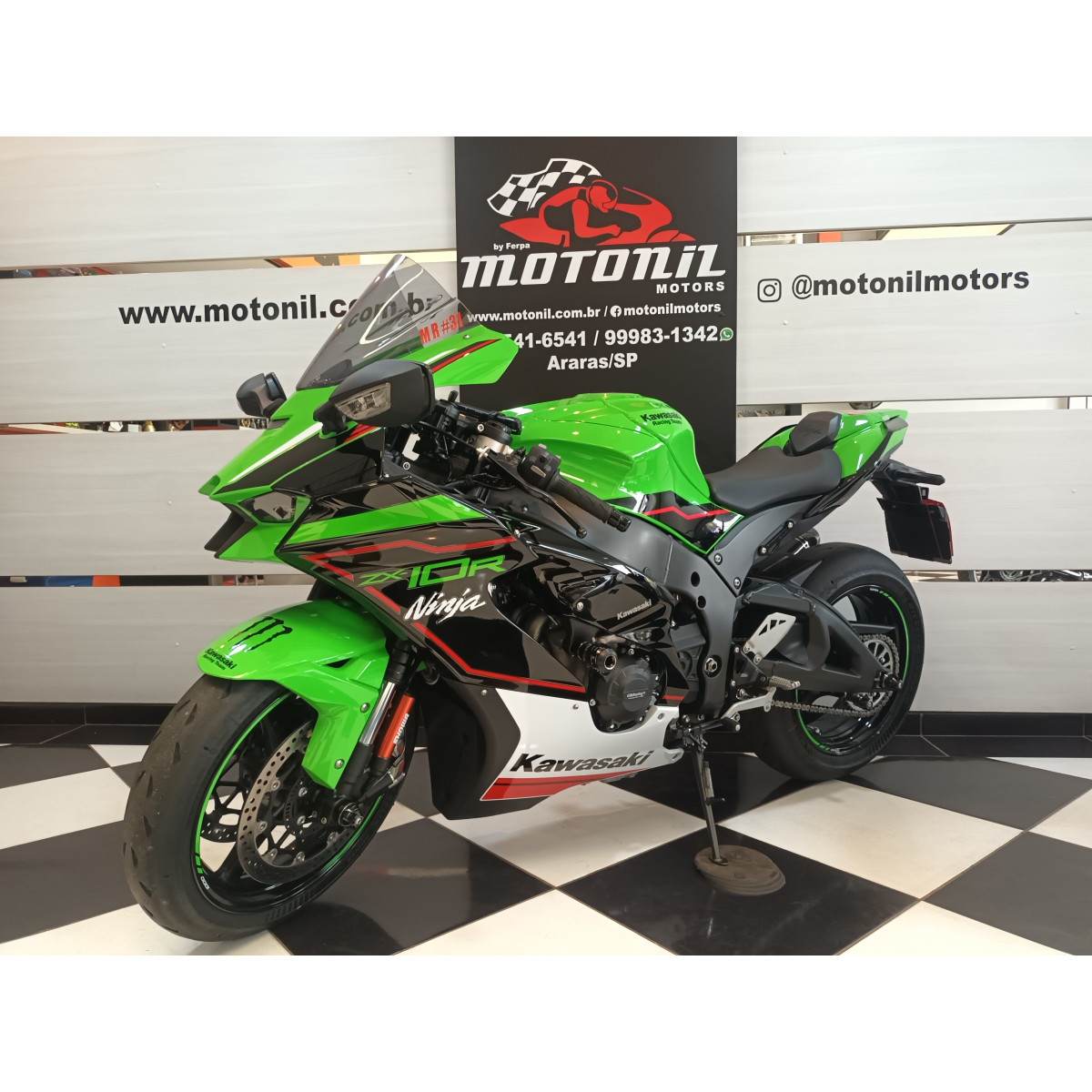 KAWASAKI NINJA ZX10 R KRT VERDE 2022
